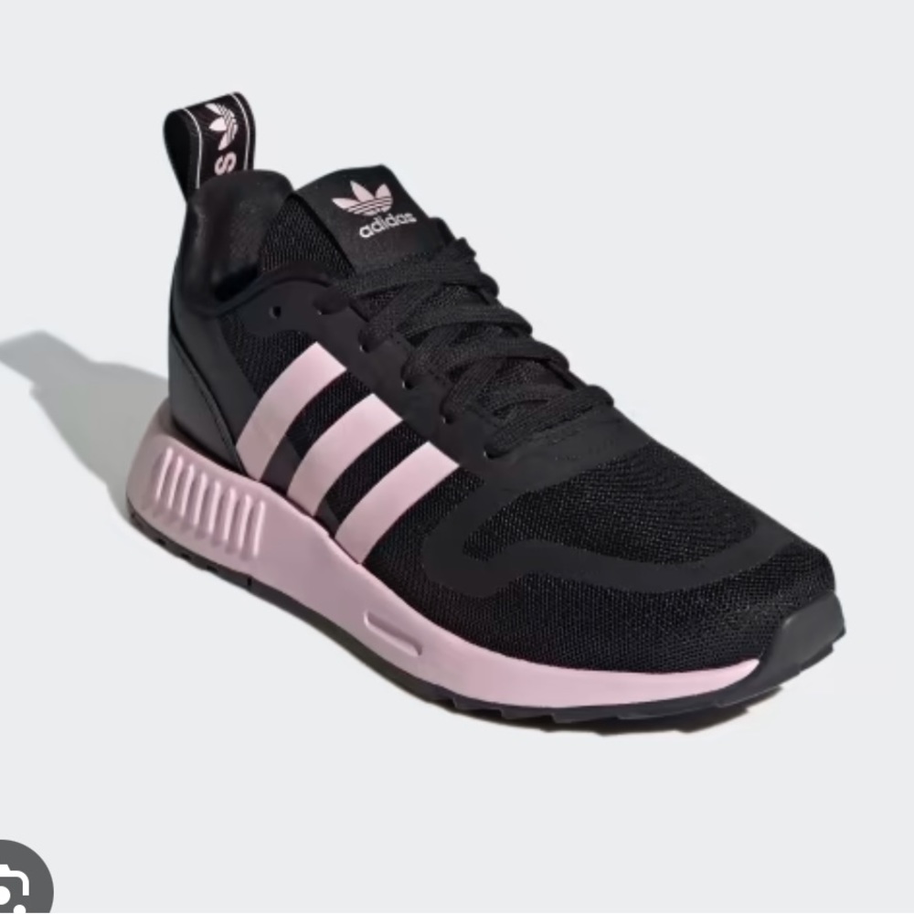 NWT Adidas MULTIX RUNNING SHOES black purple ArtGW3007 US3.5